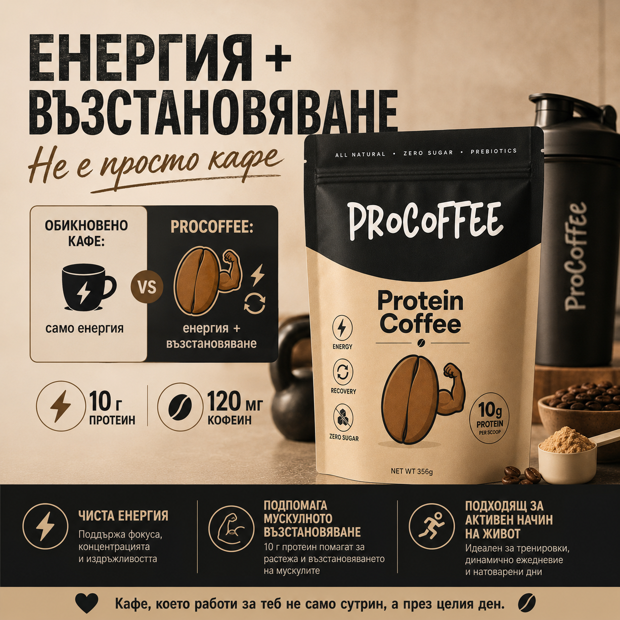 ProCoffe протеиново кафе